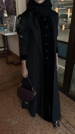 عباية شتوية كلوش-متجر ريم