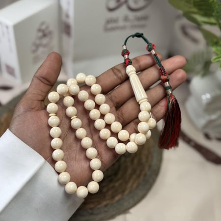 مسباح بكلايت لون العاج كركوشة