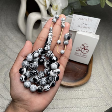 مسباح بكلايت أسود مكحل تمليكة