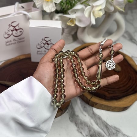 مسباح بكلايت زيتي شفاف