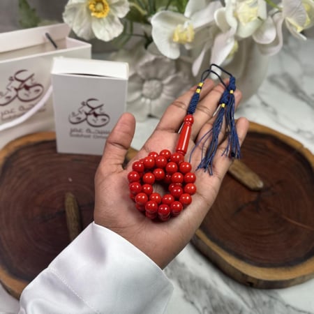 مسباح بكلايت احمر كركوشة