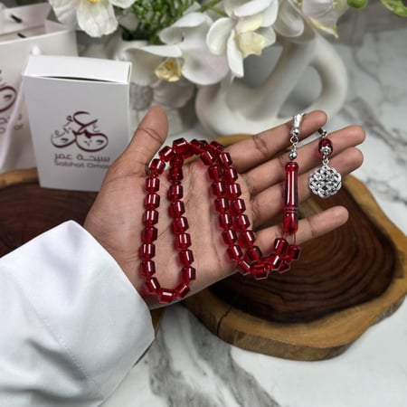 مسباح بكلايت احمر قص خليجي