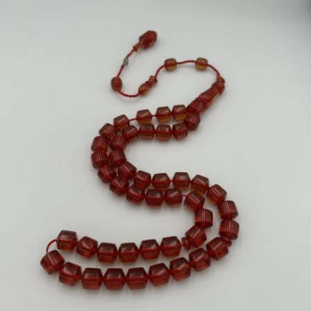 مسباح زعفراني برتقالي شفاف