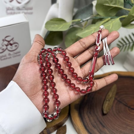 مسباح بكلايت خيط احمر كركوشة