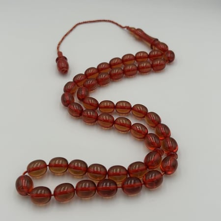 مسباح زعفراني اصفر شفاف