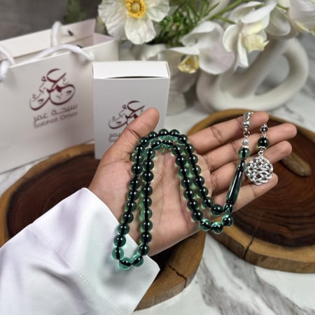 بكلايت اخضر خيط اسود B16