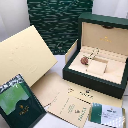 طقم  ساعة رولكس مع قلم كارتير صغير