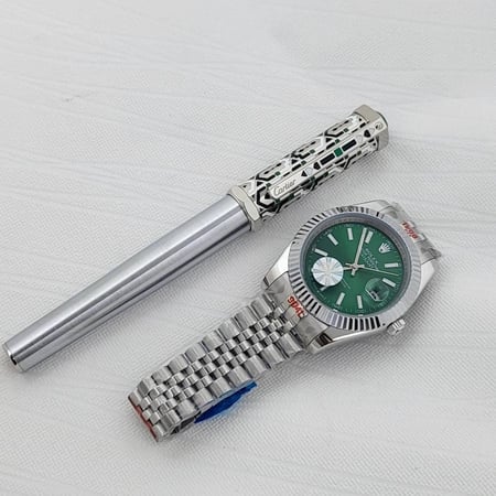 طقم ساعة رولكس مع قلم كارتير  اصدار الشرق