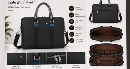 حقيبة عمل فاخرة من Montblanc