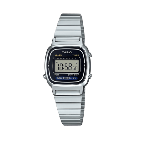 كاسيو جرس نسائي فضي