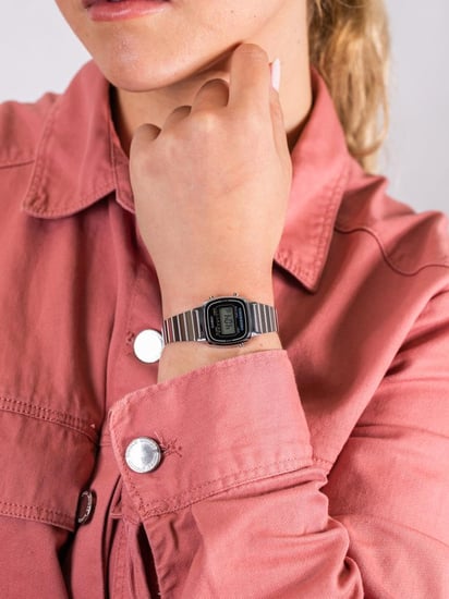 كاسيو جرس نسائي فضي