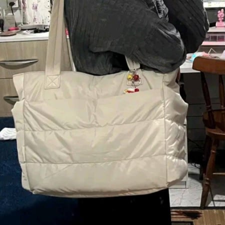 Puffy Tote Bag - بفي توتي باق