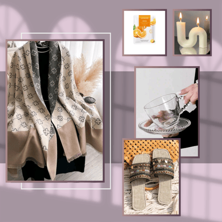 عرض لا يُفوت !! 3بوكسات الشال الشتوي + 3 من المق البارد من هاف مليون مع الأكياس