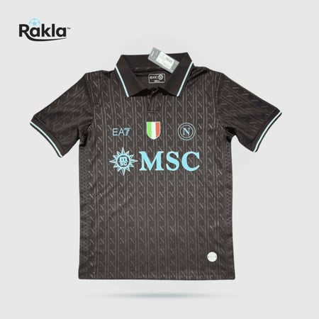 تيشيرت نابولي الاسود