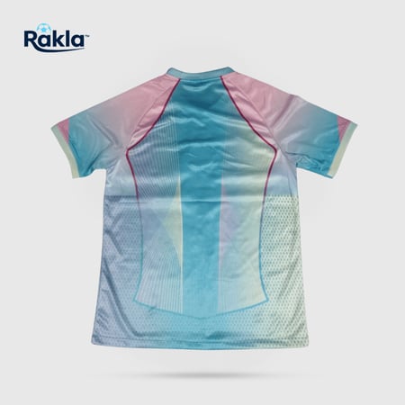 تيشيرت برشلونة لبني