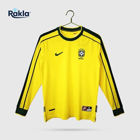 تيشيرت البرازيل 1998 كم طويل