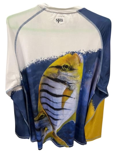 هودي صيد للرجال للاستخدام الخارجي قماش قابل للغسل في الغسالة للشاطئ والصيد ملابس شاطئية مريحة مع طباعة سمكة الربيب