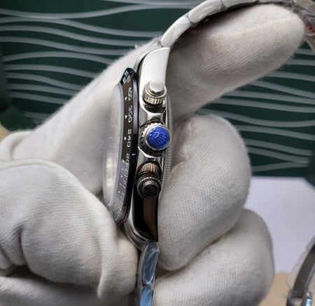 رولكس دايتونا بلو كرونوغراف ايطار سيراميك