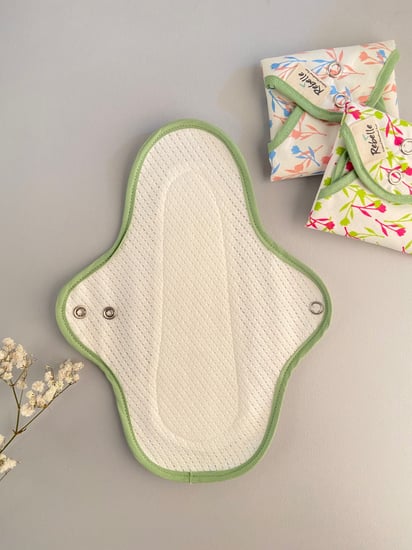 فوط صحية قطن  للاستخدام اليومي مجموعة من 3 فوط