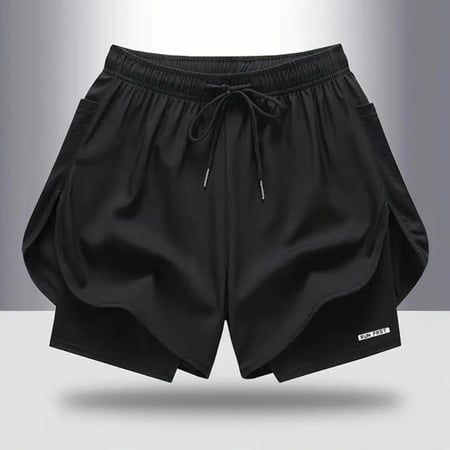 شورت رياضي للنساء 2 في 1