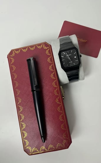 طقم ساعة + قلم