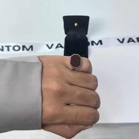 خاتم ملكي فضة