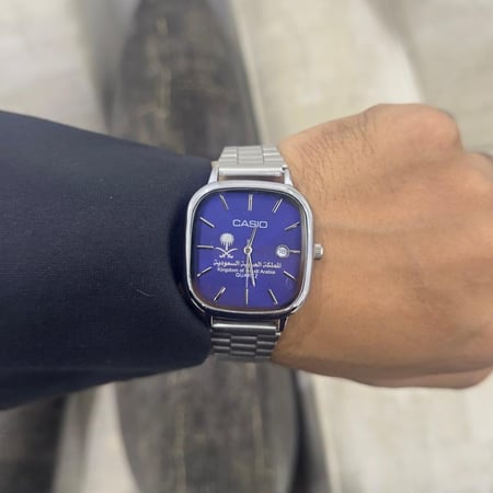 ساعة كاسيو  مينا كحلي