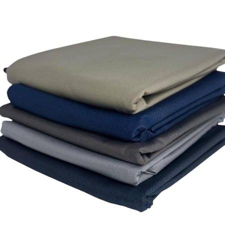 قماش الخليه شتوي - لون كحلي