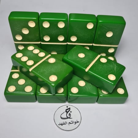 دومنه أخضر ضومنه خامة صنع مسباح بكلايت فاتوران ألماني ترتروك مسكي سبحة