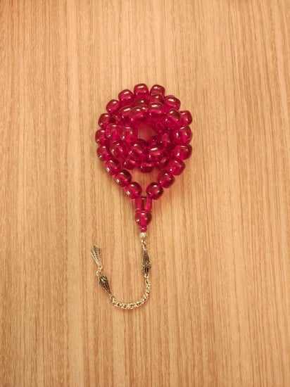 سبحة زعفران ايراني كرزي فواح