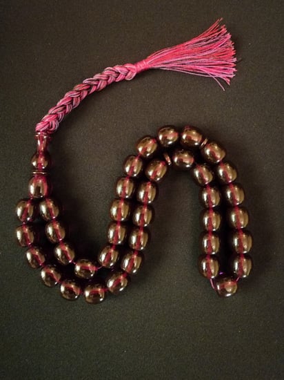 سبحة زعفران ايراني فواح حربا