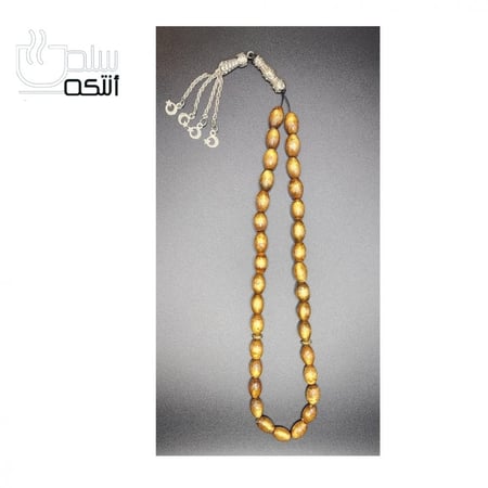 سبحة يسر البحر الأحمر ذهبي