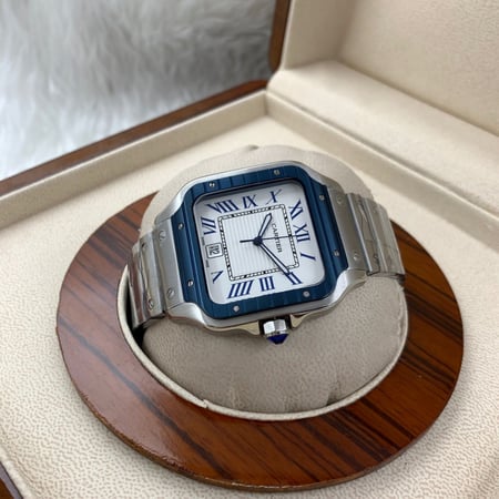 ساعة كارتير سانتوس رجالي بطارية درجة اولى