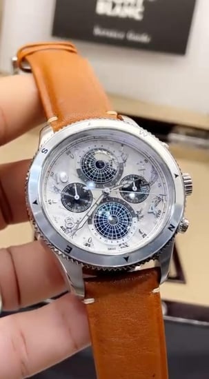 ساعة مونت بلانك رجالي