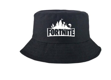 قبعة باكيت مطبوع عليها كلمة Fortnite أسود