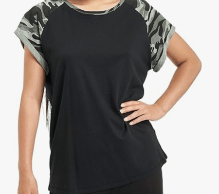 تي شيرت راجلان متباين للنساء من اوربان كلاسيكس size-L