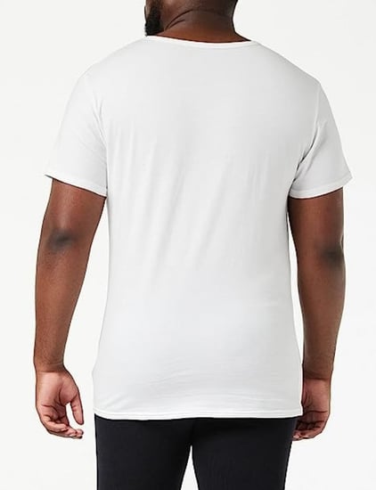 3 تيشيرتات قطنية متمددة بكم قصير للرجال من تومي هيلفيجر size-XL