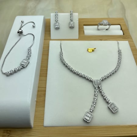 طقم زركون فاخر