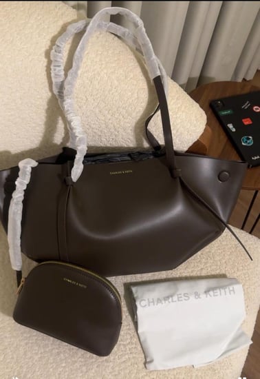 حقيبة توت كالا  L - دارك موس