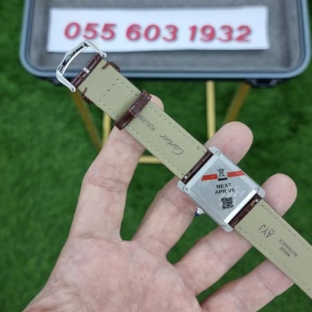 ساعة رجالية جلد