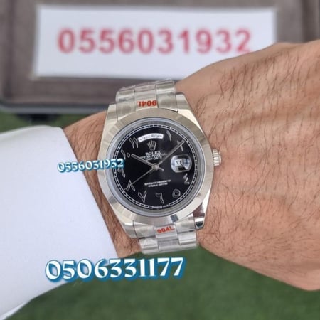 ساعة رولكس بطاريه