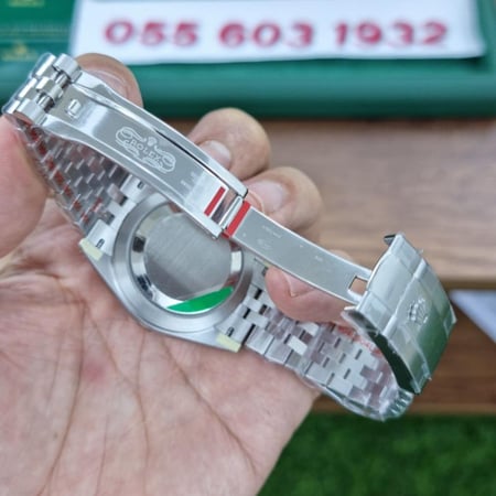 ساعة رولكس ديت جست ويمبلدون اطار ناعم سير جوبلي