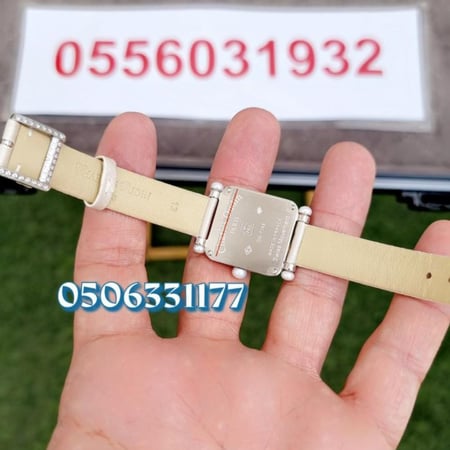 ساعة تشارلز اودين بانسى ريترو جلد بيج