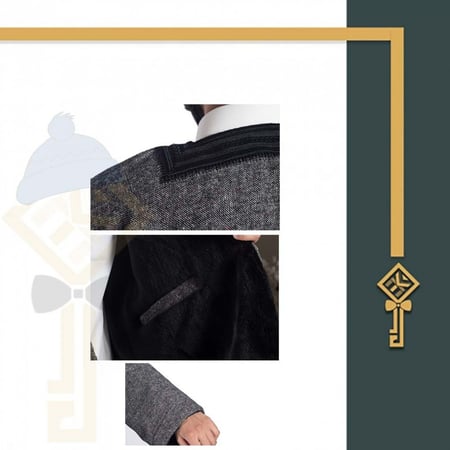 جاكيت ستايل بشت - جديد