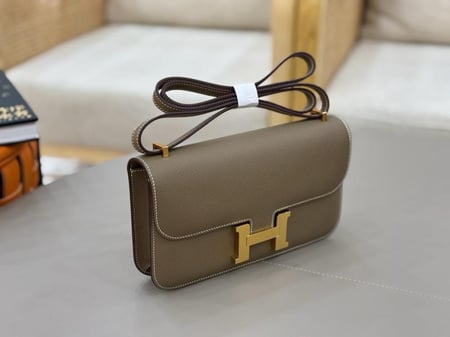 حقيبة ايرمز كونستانس - Hermes Constance Elan Etoupe Epsom Gold Hardwa