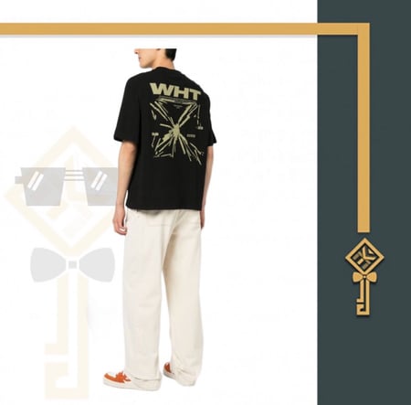 تيشيرت أوف وايت Off white t-shirt