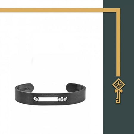 اسوارة ميسيكا أسود - Messika