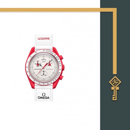 ساعة تعاون أوميغا سواتش - Omega x Swatch Bioceramic