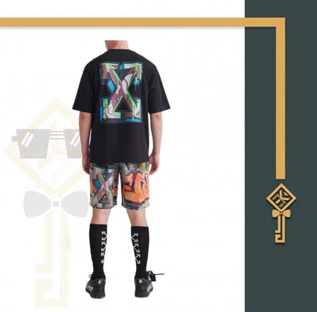 تيشيرت أوف وايت Off white t-shirt