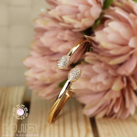 اسوارة زركون مطلية